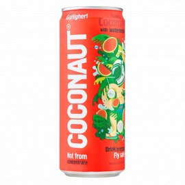 Woda Kokosowa Coconaut z Sokiem Arbuzowym 320 ml Puszka