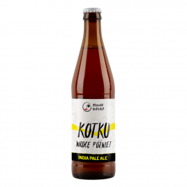 Piwo Kotku Wrócę Później 4,1% 500 ml