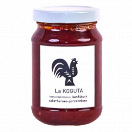 Konfitura Słodka La Koguta Rabarbar Porzeczka 225 g