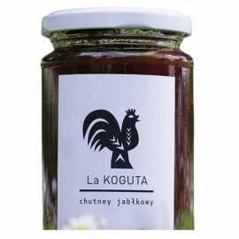 Chutney La Koguta Wytrawny Jabłkowy 225 g