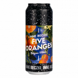 Piwo Inne Beczki Five Oranges 12 Belgian Witbier 4,5%  500 ml Puszka
