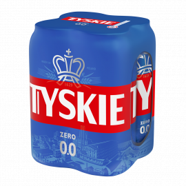 Piwo Tyskie 0% 4x500 ml