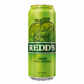 Piwo Redd's Jabłko Trawa Cytrynowa 4,5% 500 ml Puszka