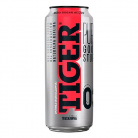 Energetyk Tiger z Niską Zawartością Kofeiny Truskawka 500 ml