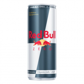 Energetyk Red Bull Zero cukru, Zero kalorii 250 ml puszka