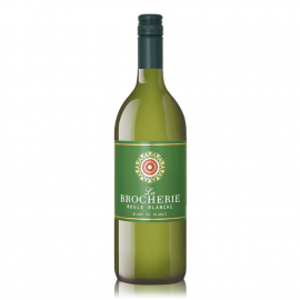 Wino La Brocherie Boule Blanche białe wytrawne 1000 ml