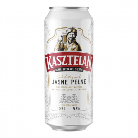 Piwo Kasztelan Jasne Pełne 5,6% 500 ml puszka
