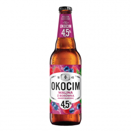Piwo Okocim Malina z Borówką Amerykańską 4,5% 500 ml