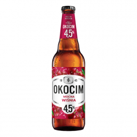 Piwo Okocim Mocna Wiśnia Wiśnia 4,5% 500 ml