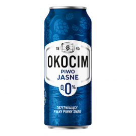 Piwo Okocim 0% 500 ml Puszka