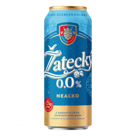 Piwo Zatecky 0% 500 ml puszka