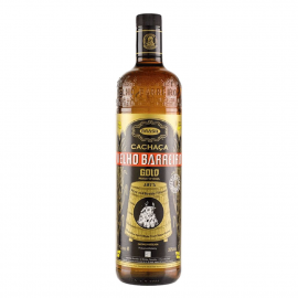 Cachaca Velho Barreiro Gold 39% 700 ml