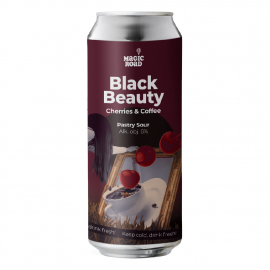 Piwo Magic Road Black Beauty 6% 500 ml puszka
