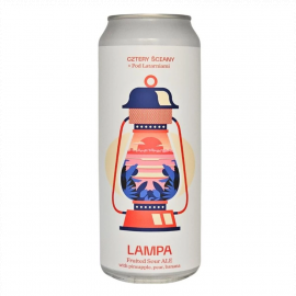Piwo Cztery Ściany Lampa 5,4% 500 ml Puszka