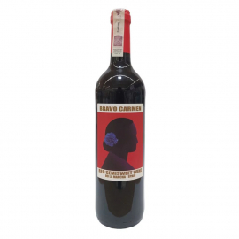 Wino Bravo Carmen 12% czerwone półsłodkie 750 ml