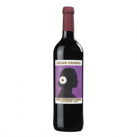 Wino Bravo Carmen 12% czerwone półwytrawne 750 ml