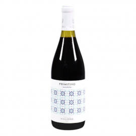 Wino Viglione Mailoliche Primitivo ekologiczne 13% czerwone wytrawne 750 ml