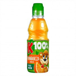 Sok 100% Kubuś Pomarańcz-Jabłko Pet 300 ml