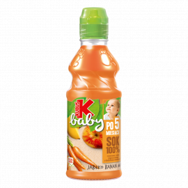 Sok Kubuś Baby Jabłko - Banan - Marchew Pet 300 ml