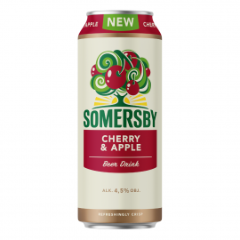 Piwo Somersby Cherry & Apple 4,5% 500 ml Puszka