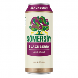 Piwo Somersby Blackberry 4,5% 500 ml puszka