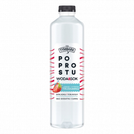 Napój Tymbark Po Prostu Woda Sok Jabłko Cytryna Truskawka 1250 ml