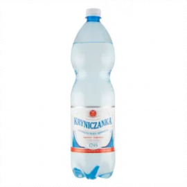 Woda Kryniczanka gazowana Pet 1500 ml