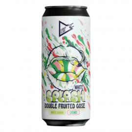Piwo Funky Fluid Splash White Double Fruited Gose White Guava Lychee 3,6% 500 ml puszka
