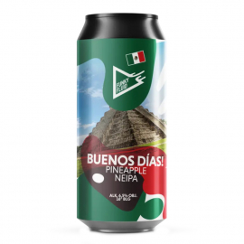 Piwo Funky Fluid Buenos Dias - Pineapple NEIPA 6,5% 500 ml puszka