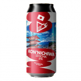 Piwo Funky Fluid Konnichiwa - Sencha IPA 6,3% 500 ml puszka