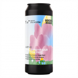 Piwo Stu Mostów ART+80 Philly Pastry Sour Lactose Free 4,5% 440 ml Puszka