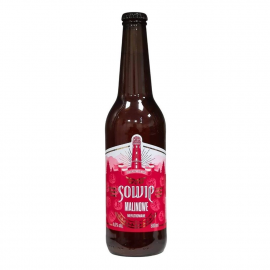 Piwo Sowie Malinowe Niefiltrowane 4% 500 ml
