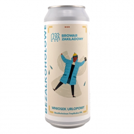 Piwo Zakładowy Wniosek Urlopowy Bezalkoholowy - Tropikalne IPA 500 ml Puszka
