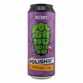 Piwo ReCraft Polish Hazy IPA Pałacowy Zibi 5,4% 500 ml puszka