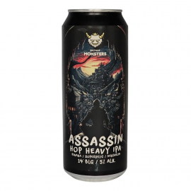 Piwo Monsters Assassin Hop Heavy IPA 5% 500 ml puszka