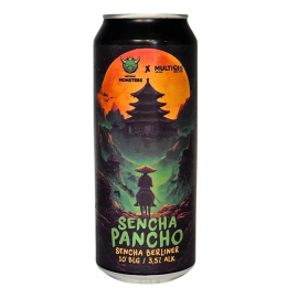 Piwo Monsters Sencha Pancho Sencha Berliner 3,5% 500 ml puszka