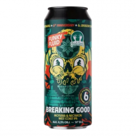 Piwo Funky Fluid Breaking Good Motueka Nectaron West Coast IPA 6,3% 500 ml puszka