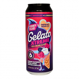 Piwo Funky Fluid Gelato Xtreme Imprint Beer Blueberry Raspberry Banana Smores Milkshake Schmoojee 8% 500 ml puszka