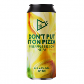 Piwo Funky Fluid Dont Put It On Pizza Pineapple Session NEIPA 4,8% 500 ml puszka