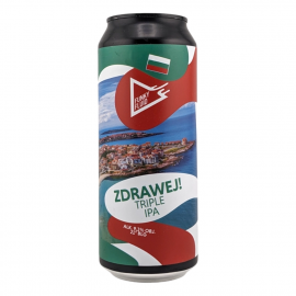 Piwo Funky Fluid Zdrawej! Triple IPA 9,1% 500 ml puszka