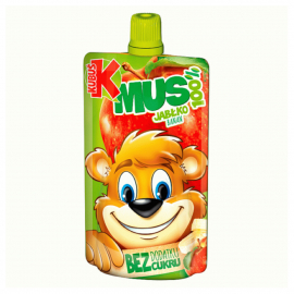 Mus Kubuś 100% banan jabłko 100 g