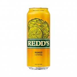 Piwo Redd's Mango i Cytryna 4% 500 ml Puszka