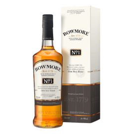Whisky Bowmore No.1 40% 700 ml + Karton