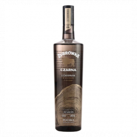 Wódka Żubrówka Czarna Leżakowana Jesion 40% 700 ml