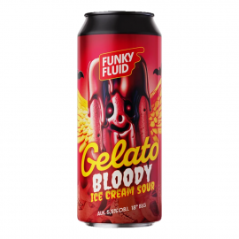 Piwo Funky Fluid Gelato Bloody 5,5% 500 ml puszka