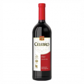 Wino Celebro Prestige 11% czerwone półsodkie 750 ml