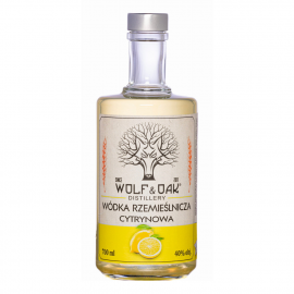 Wódka Wolf Oak Gin Cytrynowa 38% 700 ml