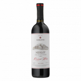 Wino Stołowe Koblevo Merlot 13% czerwone wytrawne 750 ml