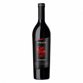Wino Stołowe Koblevo Cabernet 12,5% czerwone wytrawne 750 ml