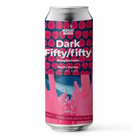 Piwo Dark Fifty Fifty 5,5% 440 ml puszka